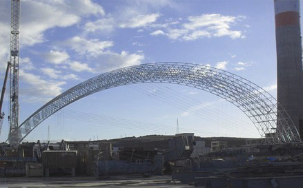 大石桥大型网架结构