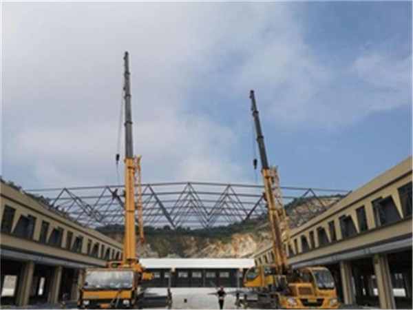 大石桥仓储物流网架生产厂家案例